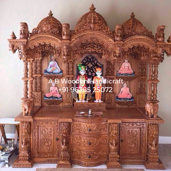 Teakwood Swaminarayan Temple Big