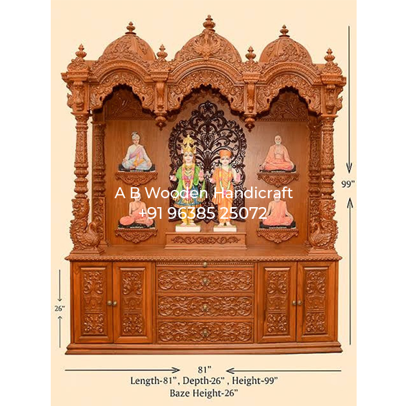 Teakwood Swaminarayan Temple