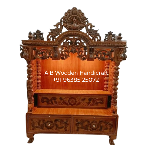 Wooden Carved Beautiful Temple